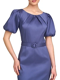 Chiara Satin Cocktail Dress