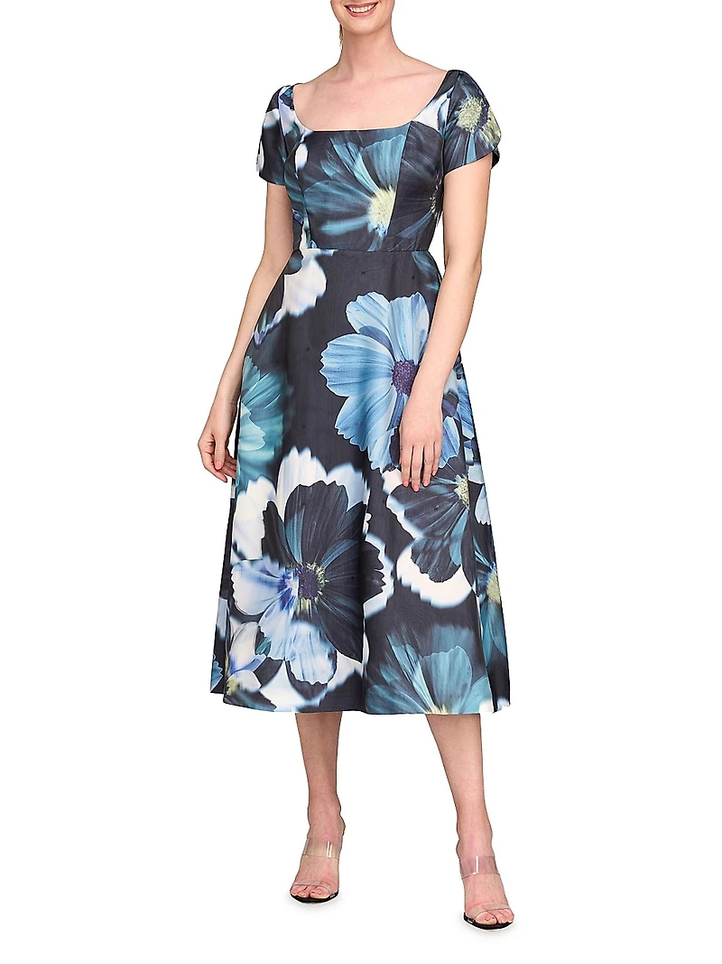 Emma Floral Cocktail Dress