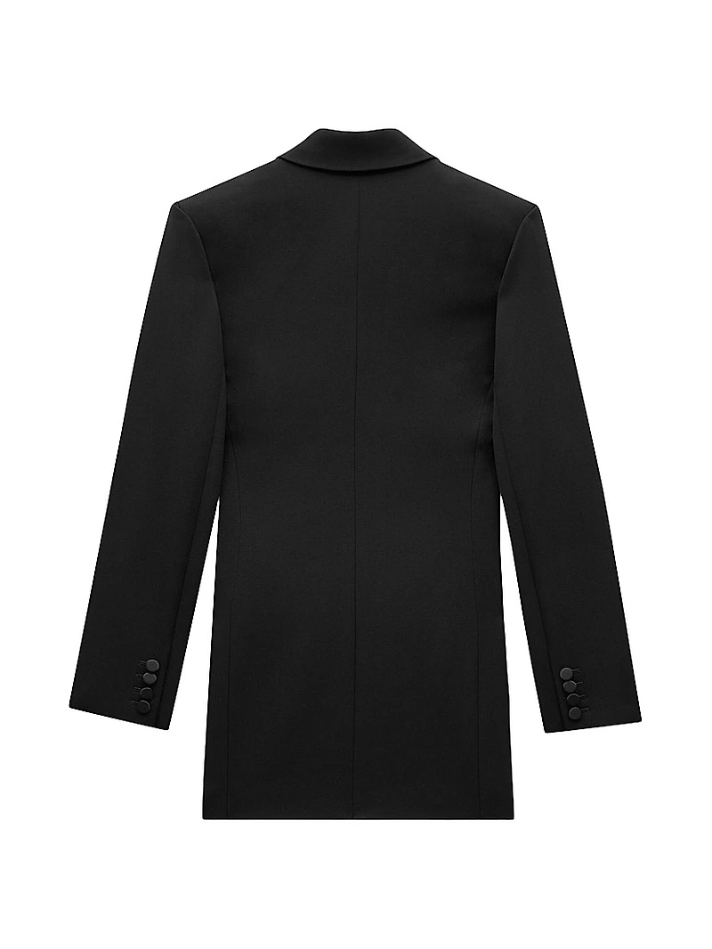 Tuxedo Jacket Grain De Poudre