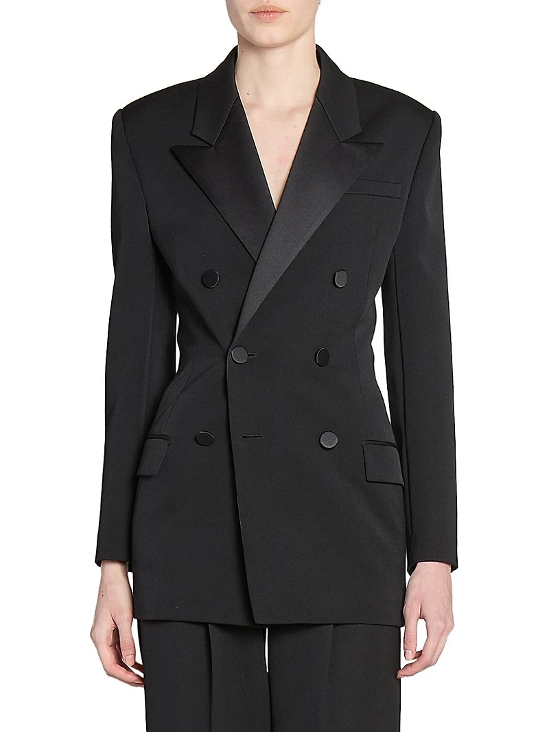 Tuxedo Jacket Grain De Poudre