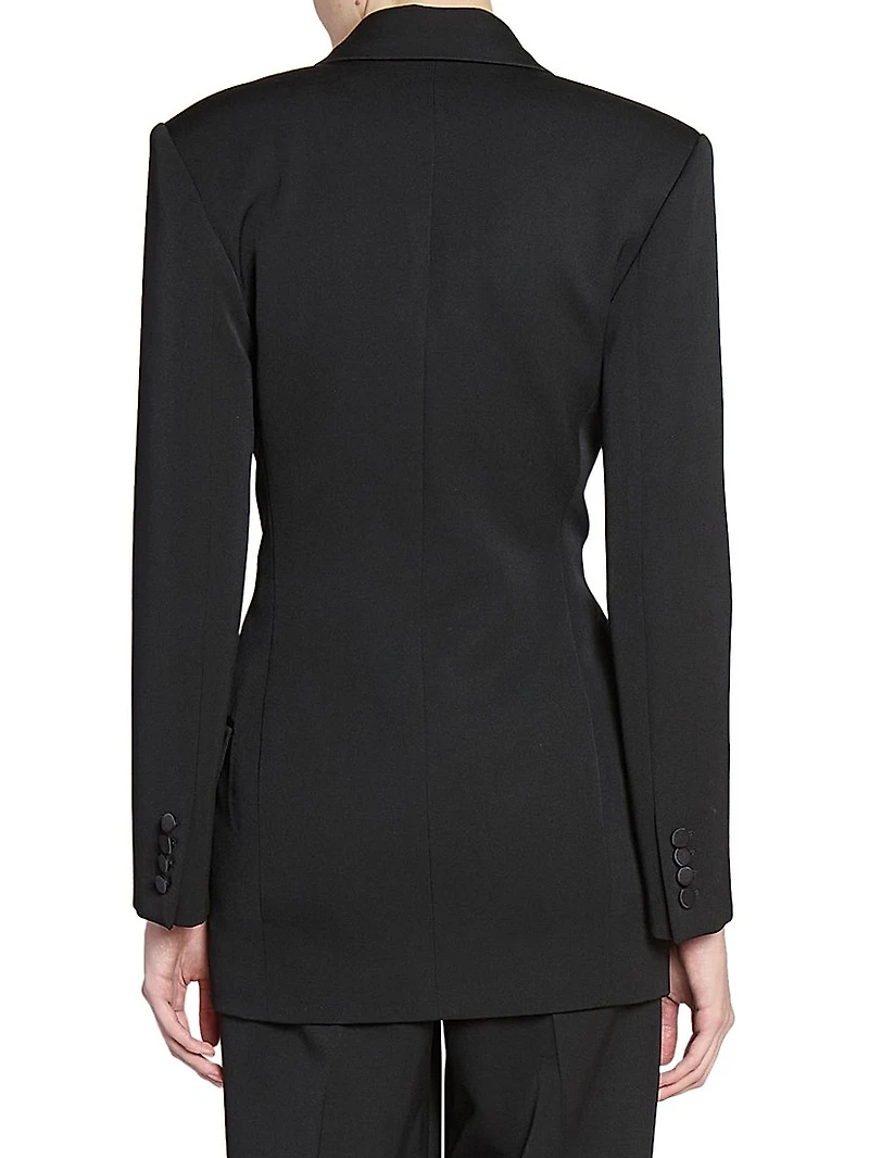 Tuxedo Jacket Grain De Poudre