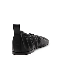 Leather Ballerina Flats