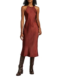 Jac Pieced Layered Midi-Dress
