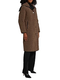 Trace Faux-Shearling Coat