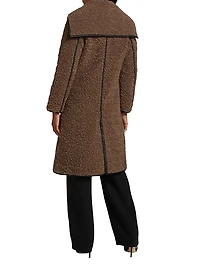 Trace Faux-Shearling Coat