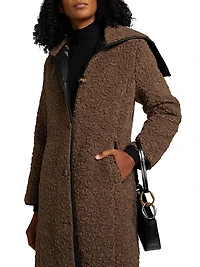 Trace Faux-Shearling Coat