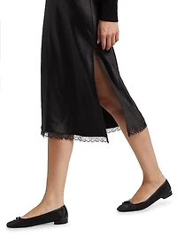 Mis Pieced Layered Midi-Dress