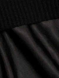 Mis Pieced Layered Midi-Dress