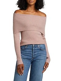 Becca Knit Funnel Neck Top