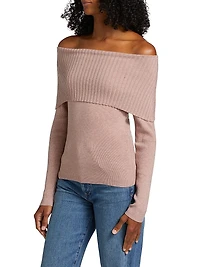 Becca Knit Funnel Neck Top
