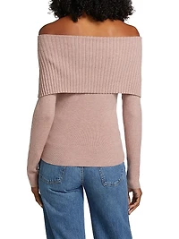 Becca Knit Funnel Neck Top