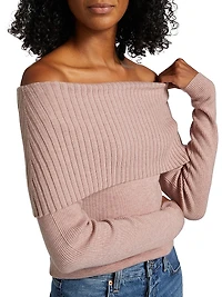 Becca Knit Funnel Neck Top