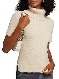Mimi Ribbed Wool-Blend Top