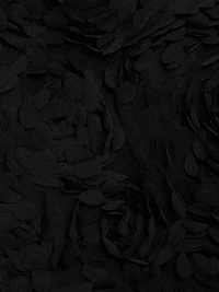 Soiree Season Megan Floral Rosette Halterneck Minidress