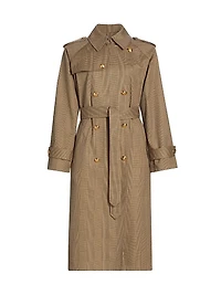 Toussaint Cotton Double-Breasted Trench Coat