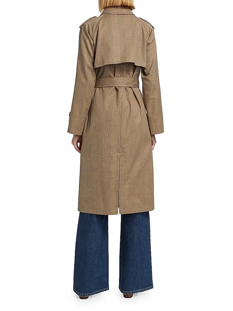 Toussaint Cotton Double-Breasted Trench Coat