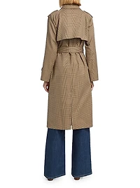 Toussaint Cotton Double-Breasted Trench Coat
