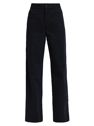 Anna Cotton-Blend Pants