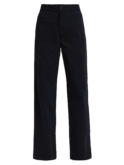 Anna Cotton-Blend Pants