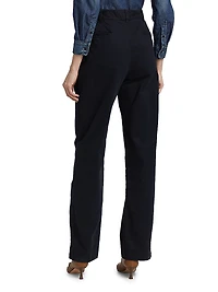 Anna Cotton-Blend Pants