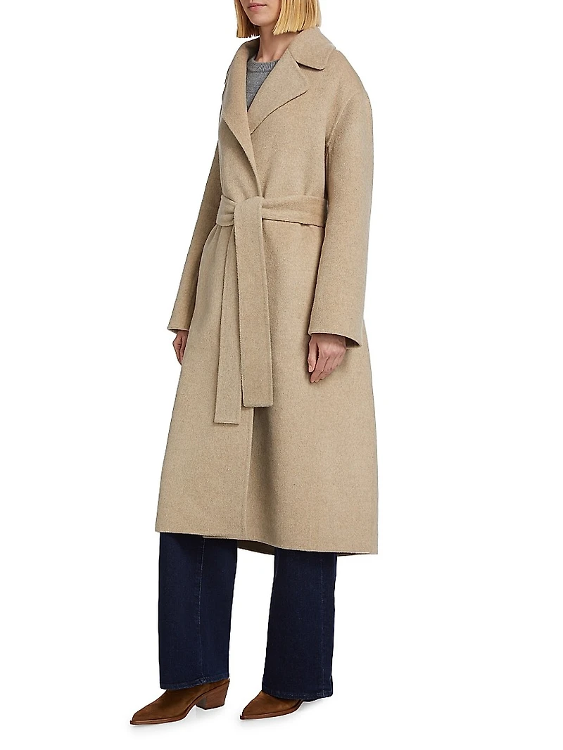 Jarel Wool Wrap Coat