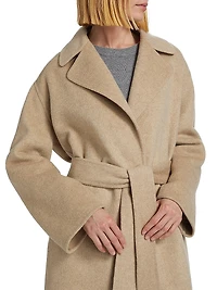 Jarel Wool Wrap Coat