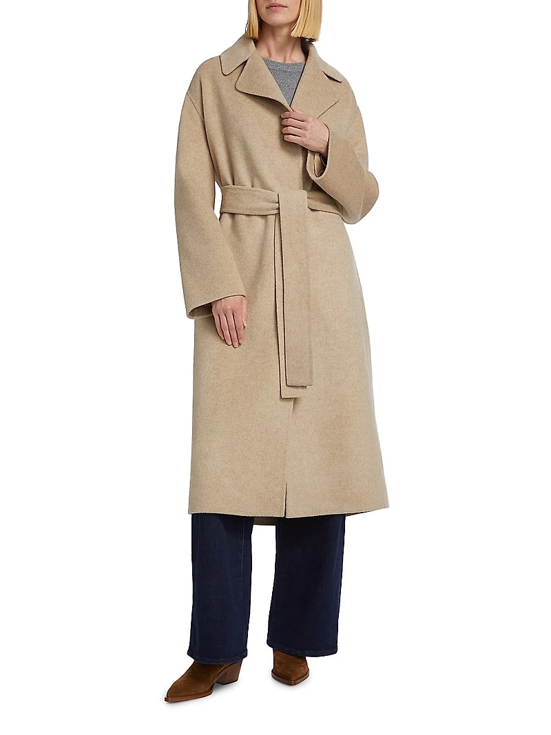 Jarel Wool Wrap Coat