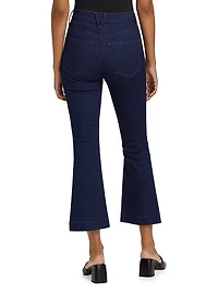 Carson High-Rise Ankle-Flare Jeans