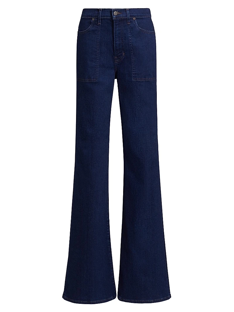 Crosbie Denim Wide-Leg Jeans