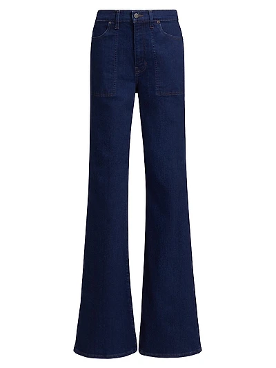 Crosbie Denim Wide-Leg Jeans