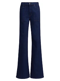 Crosbie Denim Wide-Leg Jeans