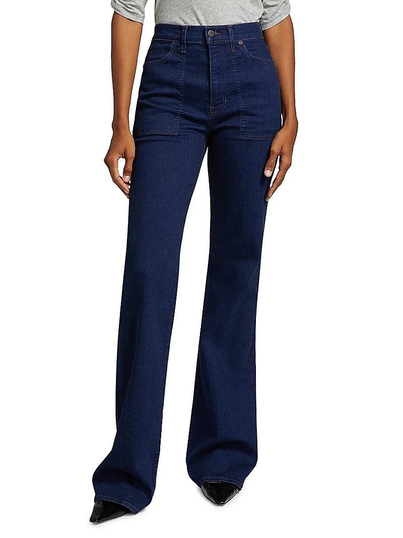 Crosbie Denim Wide-Leg Jeans