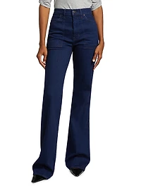 Crosbie Denim Wide-Leg Jeans