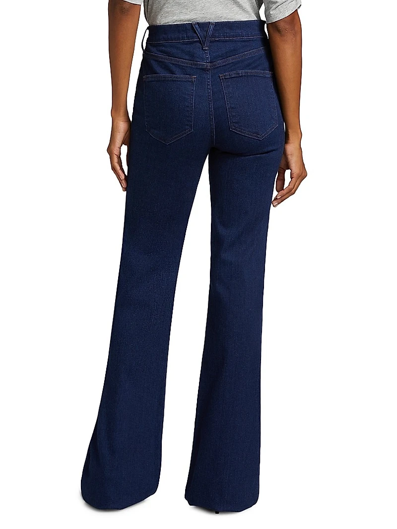 Crosbie Denim Wide-Leg Jeans