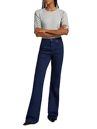 Crosbie Denim Wide-Leg Jeans