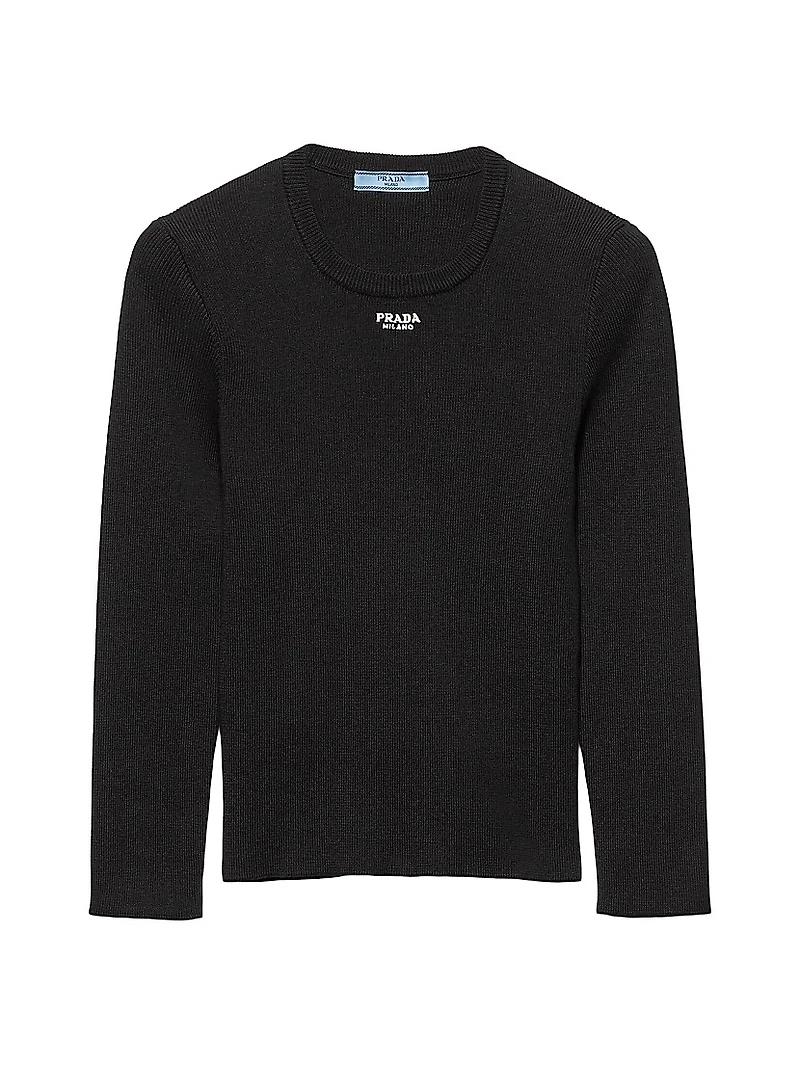 Cotton Crew-Neck Sweater