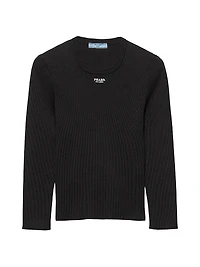Cotton Crew-Neck Sweater