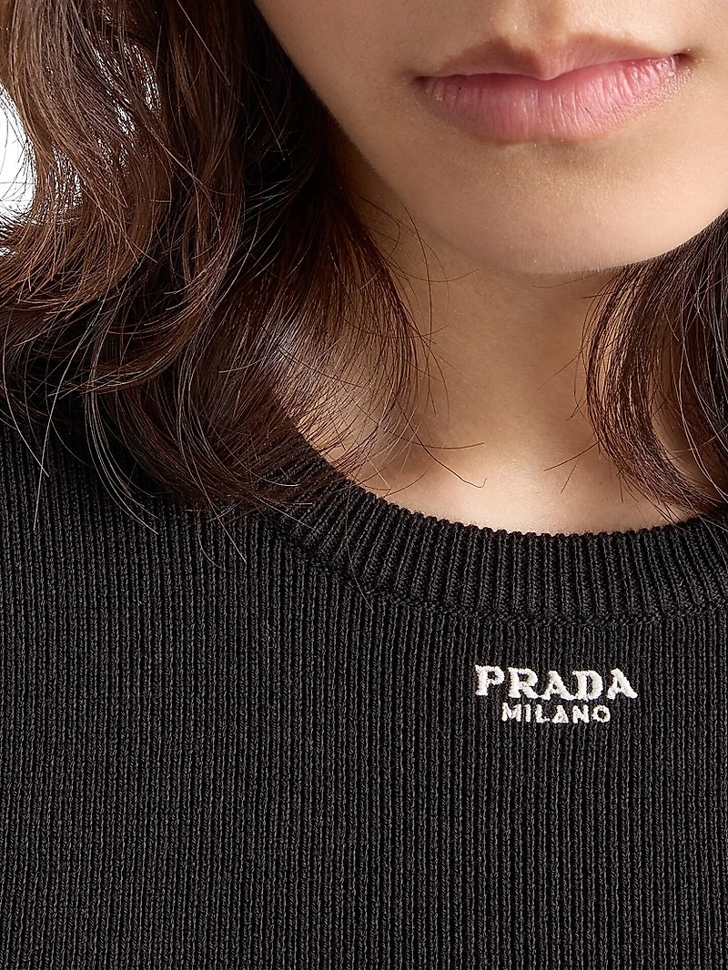 Cotton Crew-Neck Sweater