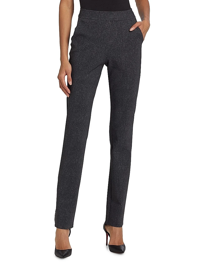 Mariajose Straight-Leg Pants