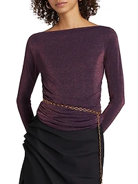 Dervia Sugar Boatneck Top