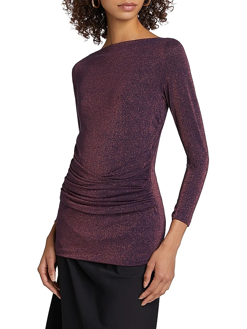 Dervia Sugar Boatneck Top