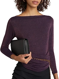 Dervia Sugar Boatneck Top