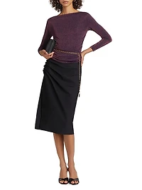 Dervia Sugar Boatneck Top