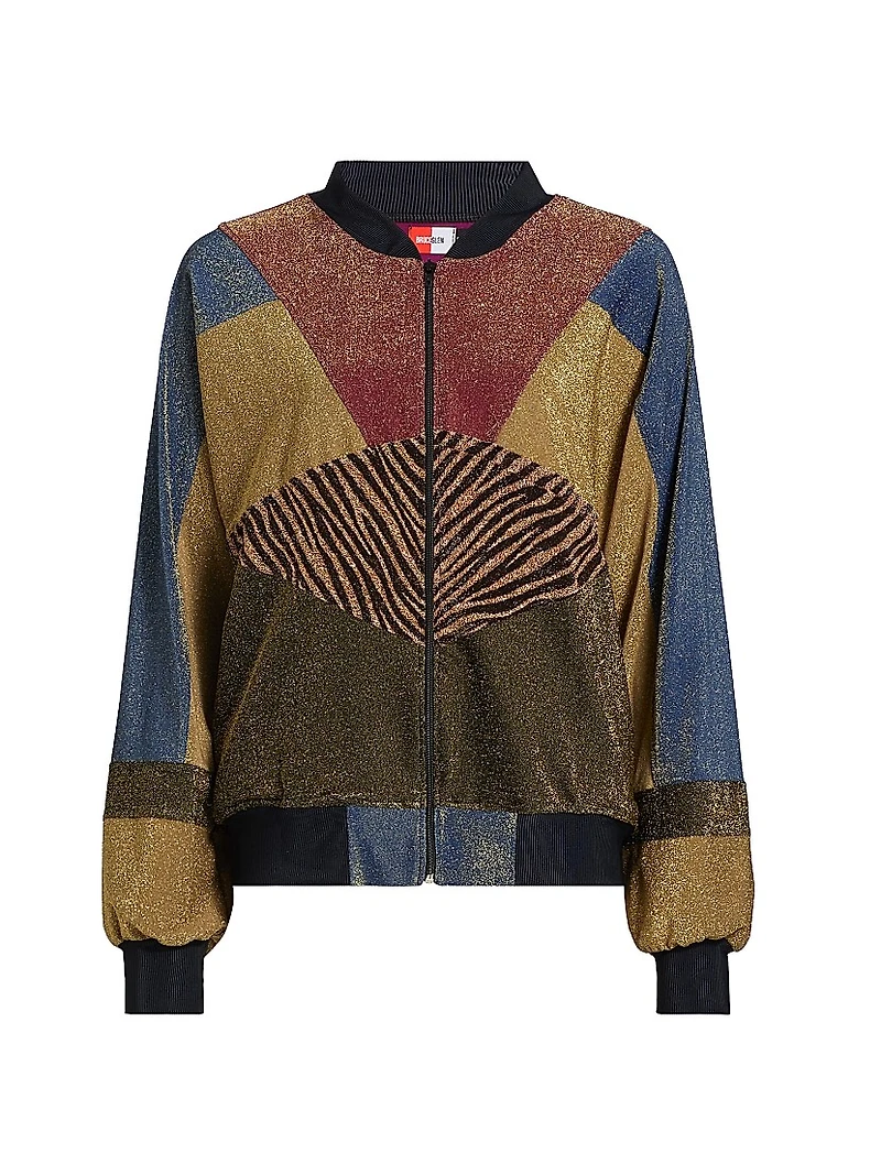 Glint Zebra Dolman Track Jacket