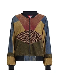 Glint Zebra Dolman Track Jacket