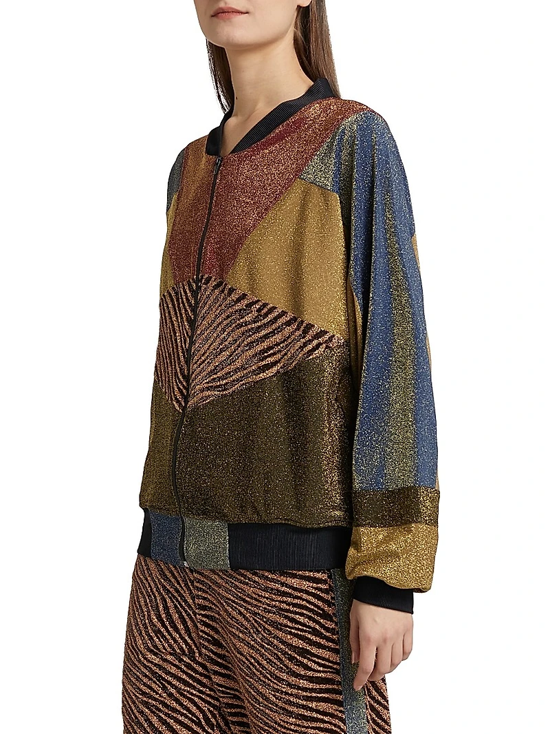 Glint Zebra Dolman Track Jacket