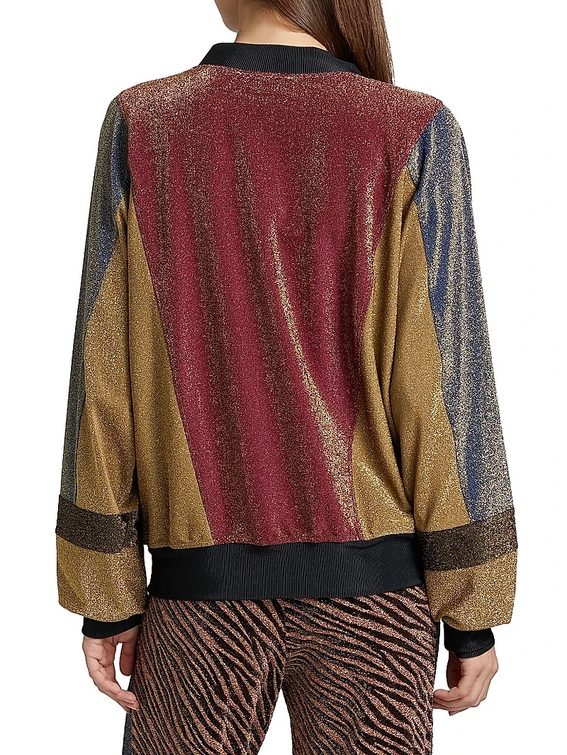 Glint Zebra Dolman Track Jacket