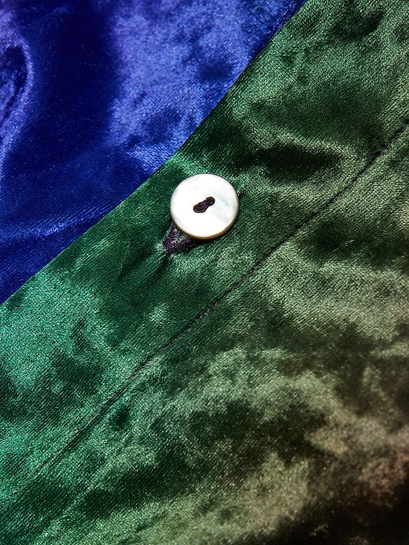 Prism Crushed Velvet Shirt