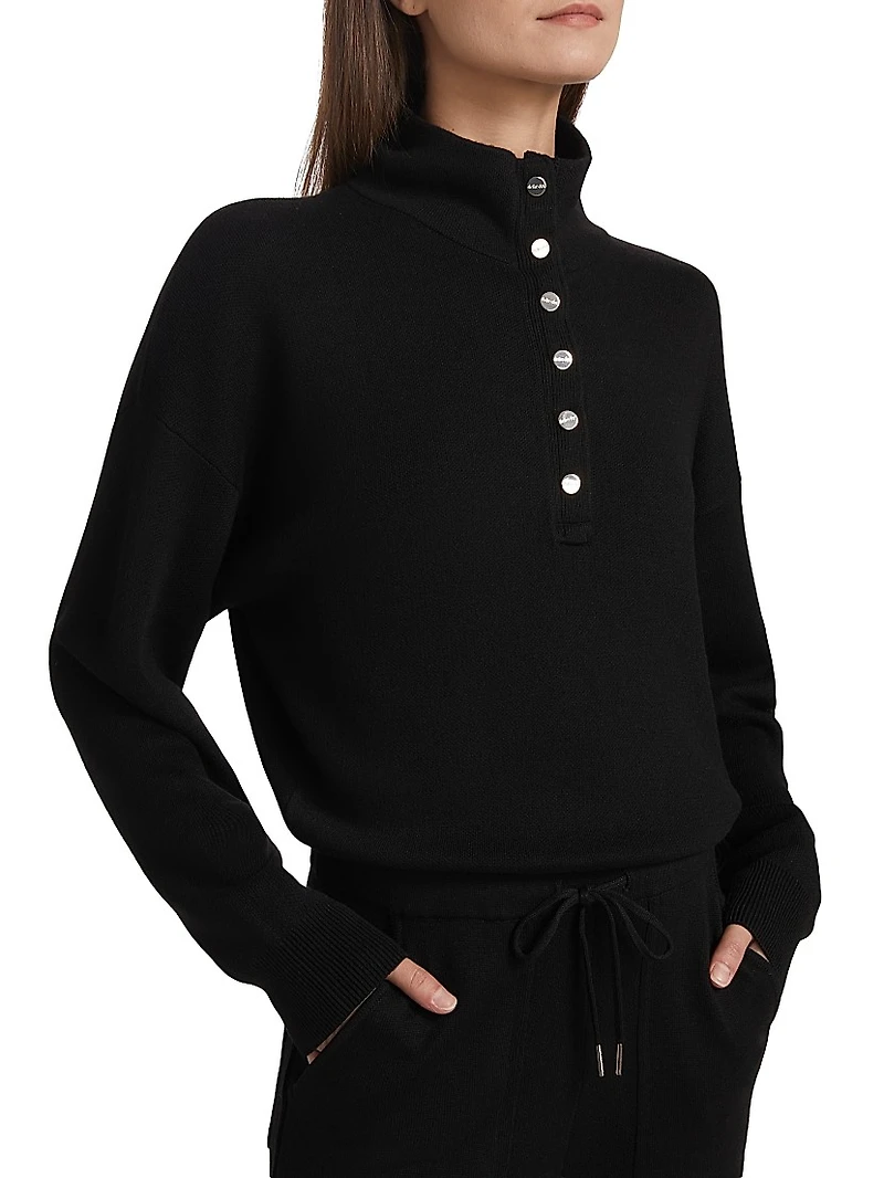 Knit Drawstring-Waist Jumpsuit