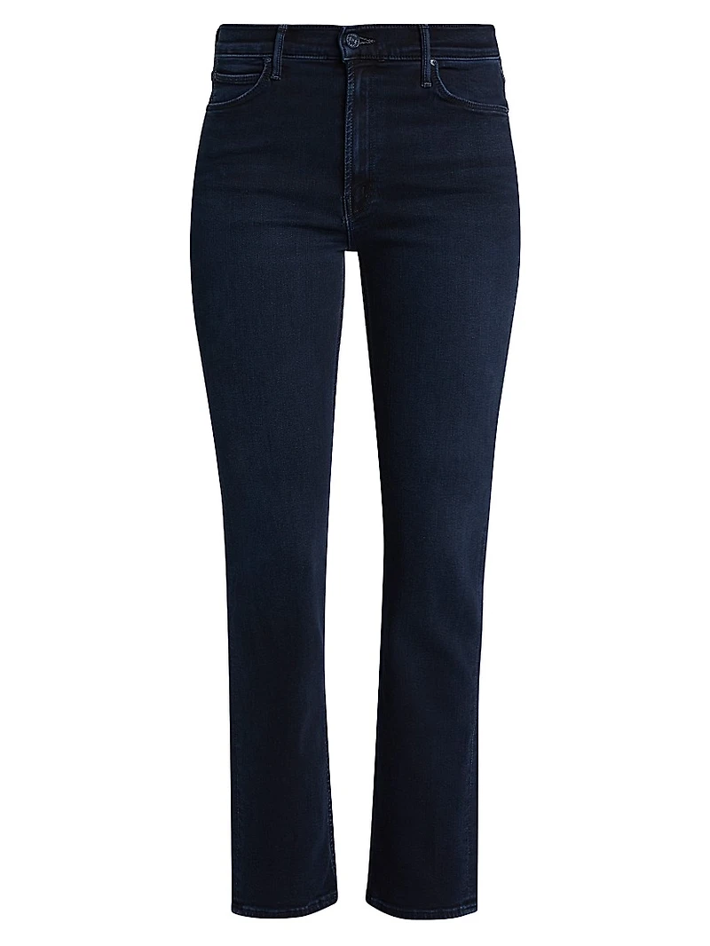 The Mid-Rise Dazzler Ankle Jeans